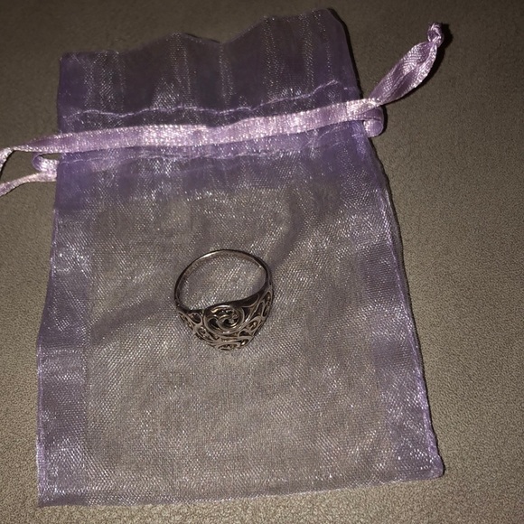 Vintage silver ring - Picture 2 of 2